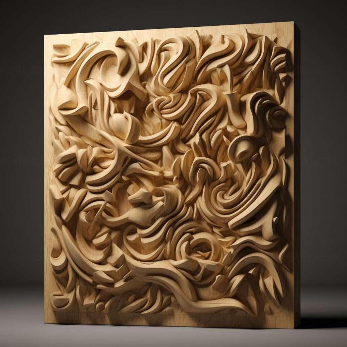 نموذج ثلاثي الأبعاد لآلة CNC 3D Art 